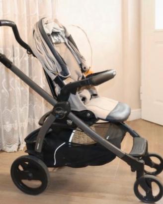 Trio peg perego carrozzino sediolina portanfan
