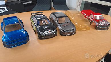 Carrozzerie auto elettriche 1:10