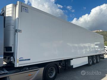 Semirimorchio krone isotermico doppio piano di car