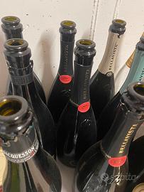 Bottiglie franciacorta VUOTE. Decorative