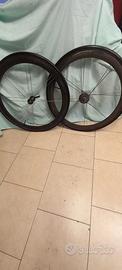 coppia ruote carbonio 