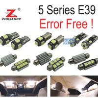 KIT 21 LAMPADE LED INTERNE BMW E39 SERIE 5 530D 52