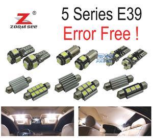 KIT 21 LAMPADE LED INTERNE BMW E39 SERIE 5 530D 52