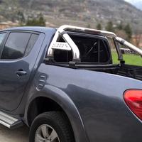 Mitsubishi L200 2005>2015 Roll Bar Inox con stop