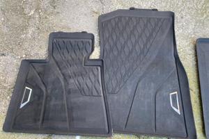 Set 4 tappeti gomma originali BMW X5