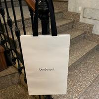 Saint Laurent sacchetto carta shopping bag