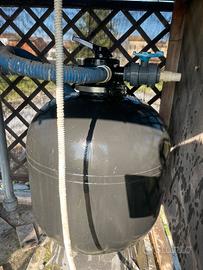 Filtro piscina cristal flo t-600 a sabbia laghetto