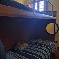 LETTO A CASTELLO con gavone