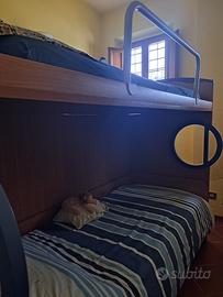 LETTO A CASTELLO con gavone