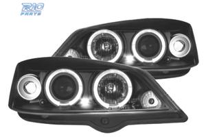 FARI PER OPEL ASTRA G 98-04 ANGEL EYES CCFL FONDO 