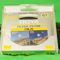 Filtro polarizzatore HOYA 67mm