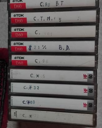 60 Musicassette Cosmic,Typhoon,Melamara
