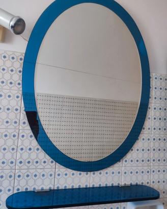 Specchio bagno con mensola