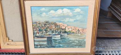 Quadro olio su tela artista Bardelli