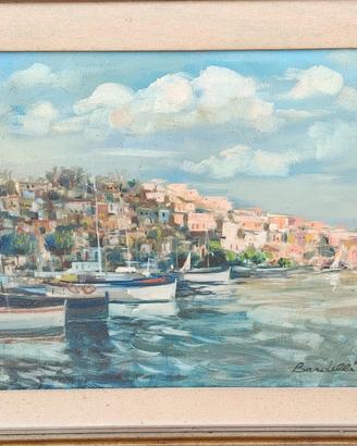 Quadro olio su tela artista Bardelli