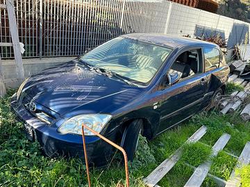 Toyota Corolla incidentata cambio automatico