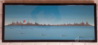 Quadro Originale Vittorio Foresti - Metafisico1987