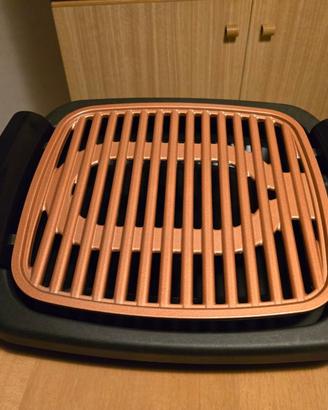Piastra griglia barbecue elettrica per grigliata