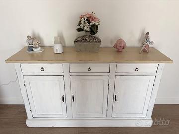Madia in legno Shabby