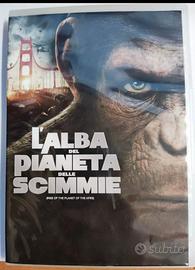 L'ALBA DEL PIANETA DELLE SCIMMIE DVD.