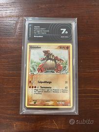 Pokemon - Groudon EX Leggende Nascoste AIGrading