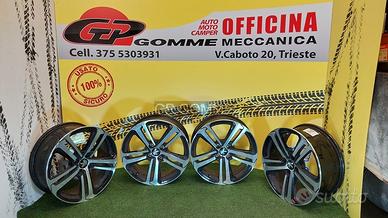 4 Cerchi Lega 17 pollici Peugeot originali B