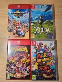 giochi nintendo switch 1 e 2