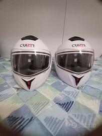 2 caschi per moto cruizer 