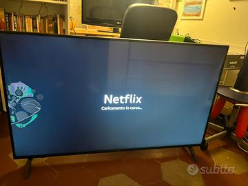 Televisione LG 55 pollici schermo rotto