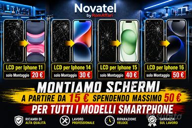 LCD Display iPhone HQ + Montaggio Rapido