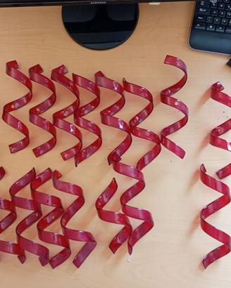 plafonierfa metal lux rossa Ø80