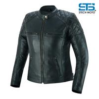 Giacca Per Bikers Donna in Vera Pelle