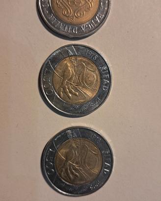 Lotto 16 monete italiane commemorative – 1941-1998