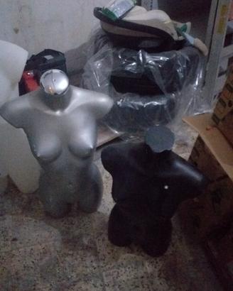 manichini a mezzo busto