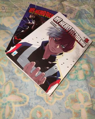 2 manga My Hero Academia(vol 5 e 9)