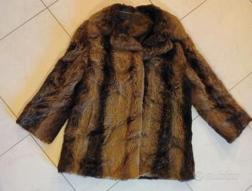 Pelliccia di nutria (castorino) vintage anni '80