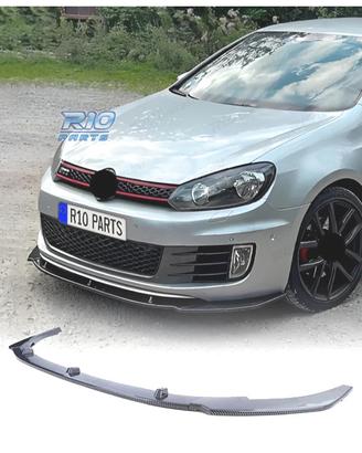 SPOILER LIP VOLKSWAGEN VW GOLF 6 GTI 08-12 CARBONI