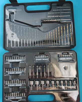 Set Punte e Inserti BlackDecker A7200 109 pz NUOVO