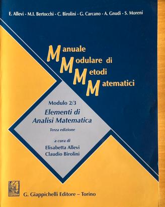 Manuale Modulare di Metodi Matematici