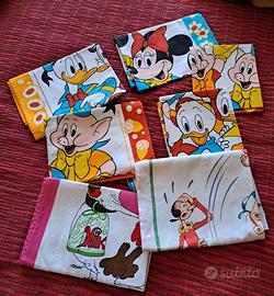 7 asciugapiatti Walt Disney Bassetti e Zucchi 