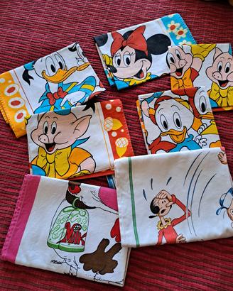 7 asciugapiatti Walt Disney Bassetti e Zucchi 