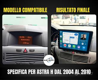 Opel Astra H KIT COMPLETO Autoradio Android 9 pol.