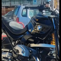 BMW R1200R Total Black