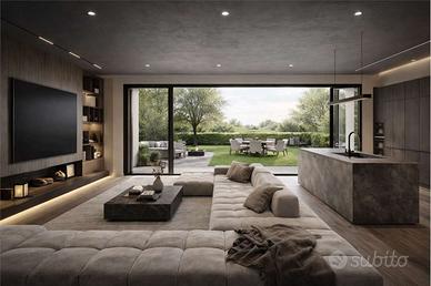 Appartamento nuovo al piano terra con giardino pri