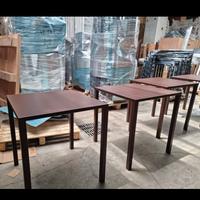 Sedie polipropilene e Tavoli artigianali x locali