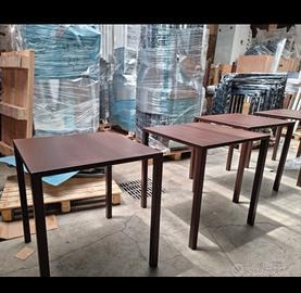 Sedie polipropilene e Tavoli artigianali x locali