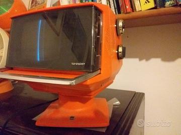 raro televisore SHARP SPACE AGE JAPAN