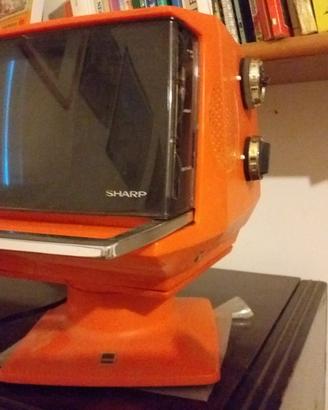 raro televisore SHARP SPACE AGE JAPAN