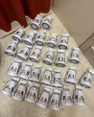 Faretti LED orientabili da binario