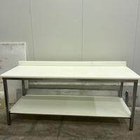 Tavolo acciaio teflon